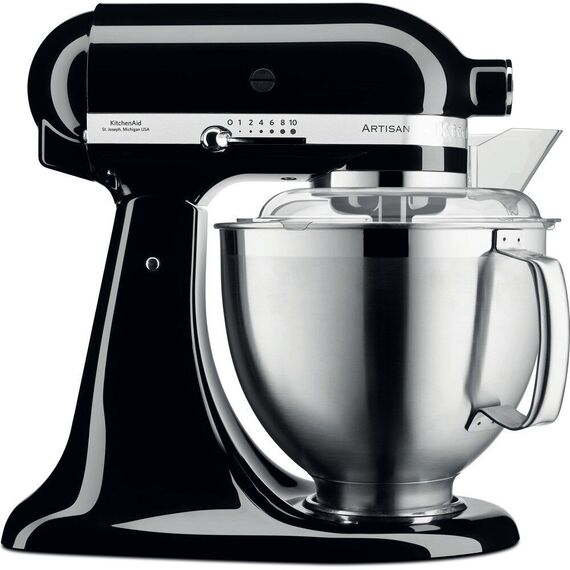 KitchenAid Artisan 5KSM185PS food processor 300 W 4.8 L Black - Food Processors - Food preparation - Techbox