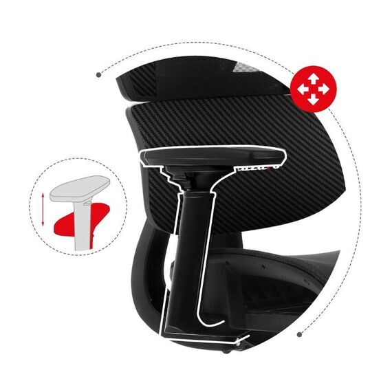 Huzaro Combat 8.0 Carbon gaming chair | Techbox