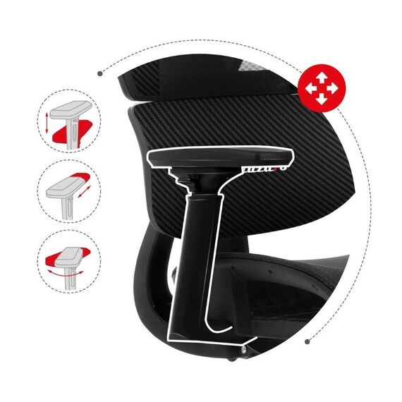 Huzaro Combat 8.0 Carbon gaming chair | Techbox