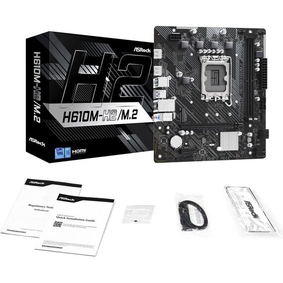 ASRock H610M-H2/M.2 motherboard - Motherboards - Laptops & PC Builds - Techbox
