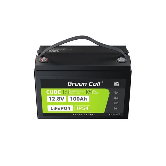 Green Cell LFPGC12V100AH UPS battery Lithium Iron Phosphate (LiFePO4) 12.8 V 100 Ah | Techbox