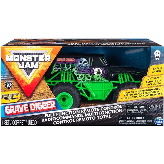 Monster Jam - Grave Digger RC Scale 1:24 (6044955) / Toys