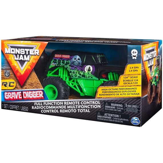 Monster Jam - Grave Digger RC Scale 1:24 (6044955) / Toys