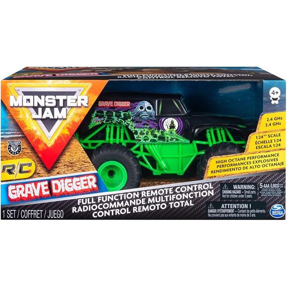 Monster Jam - Grave Digger RC Scale 1:24 (6044955) / Toys