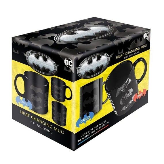 BATMAN HEAT CHANGE MUG / Fan Shop and Merchandise - Mugs & Bottles - Gifts - Techbox