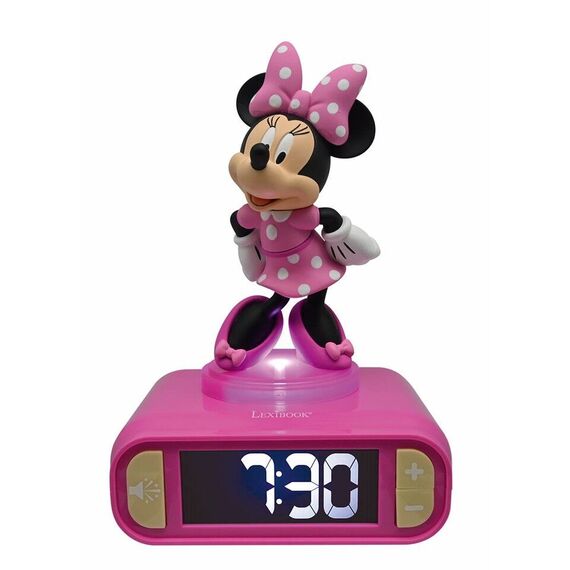 Lexibook - Minnie 3D Digital alarm clock & night light (RL800MN) / Toys