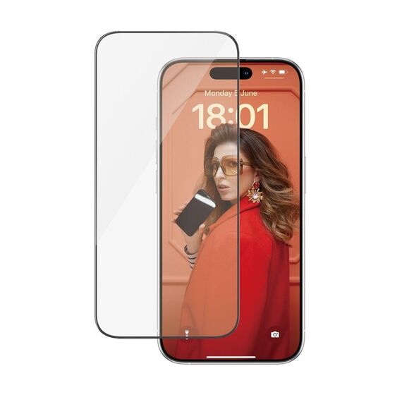 PanzerGlass - Screen Protector iPhone 15 Pro - Ultra-Wide Fit w. EasyAligner / Electronics