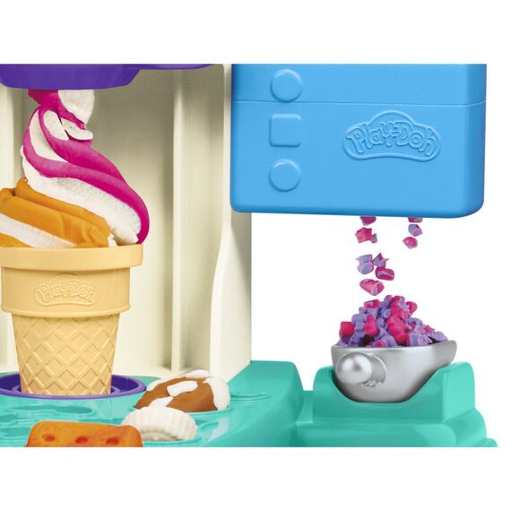 Play-Doh Multicoloured ice cream parlour