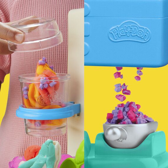 Play-Doh Multicoloured ice cream parlour