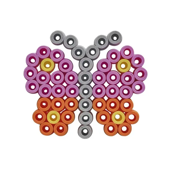 Hama - Maxi beads - 3000pcs + 4 plates in bucket (388806) / Toys