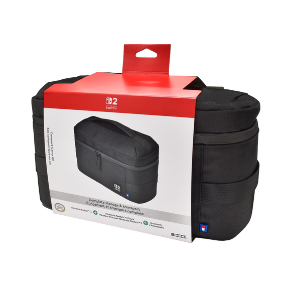 HORI - Compact Carry All - Black - Dark Grey / Nintendo Switch 2 | Techbox