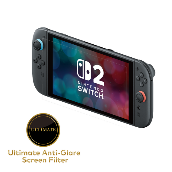 HORI - Ultimate Anti-Glare Screen Filter - Transparent / Nintendo Switch - Nintendo Switch Accessories - Accessories for Consoles - Techbox
