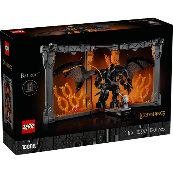 LEGO Icons - The Lord of the Rings: Balrog™ Book Nook (10367) / Toys |  Techbox