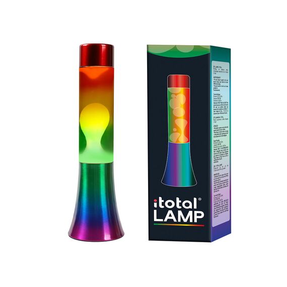 iTotal - Lava Lamp - RAINBOW - 30 cm / Toys