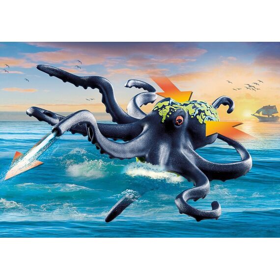 Playmobil - Battle with the Giant Octopus (71419) / Toys - Playmobil - Collectibles - Techbox