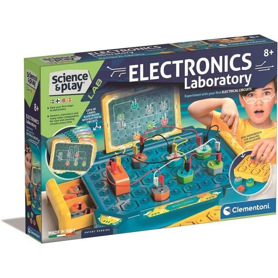 Clementoni - Science & Play - Electronics Lab (78812) / Toys