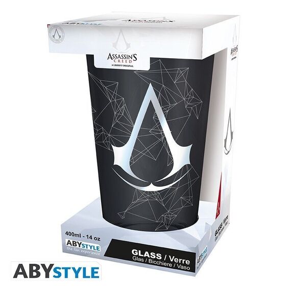 ASSASSIN'S CREED - XXL Glass - 400 ml - Assassin - Foil x2 / Fan Shop and Merchandise |  Techbox