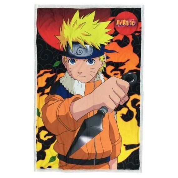 Naruto Fleece Blanket 100 x 150 cm - Merchandise Linens - Various - Techbox