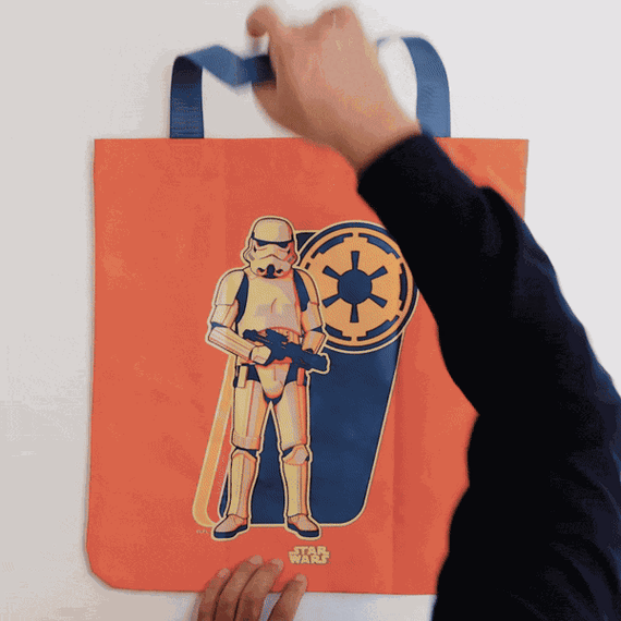 Star Wars™ - Orbitkey Foldable Tote Bag - Bounty Hunters™ / Gadgets - Bags, Backpacks & Luggages - Fashion - Techbox