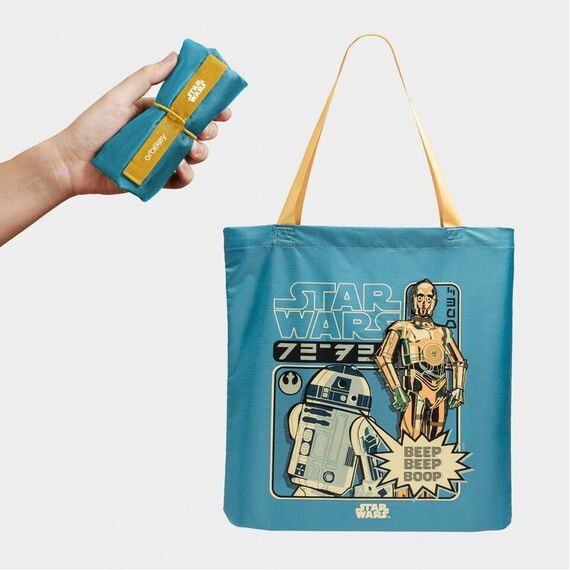 Star Wars™ - Orbitkey Foldable Tote Bag - C-3PO™ & R2-D2™ / Gadgets - Bags, Backpacks & Luggages - Fashion - Techbox