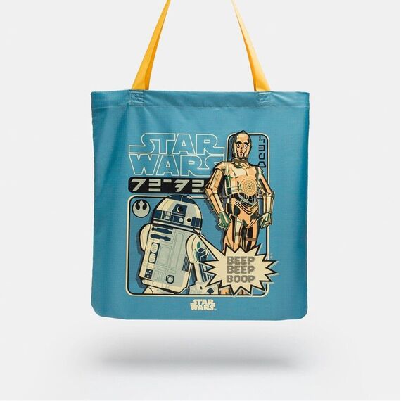 Star Wars™ - Orbitkey Foldable Tote Bag - C-3PO™ & R2-D2™ / Gadgets - Bags, Backpacks & Luggages - Fashion - Techbox