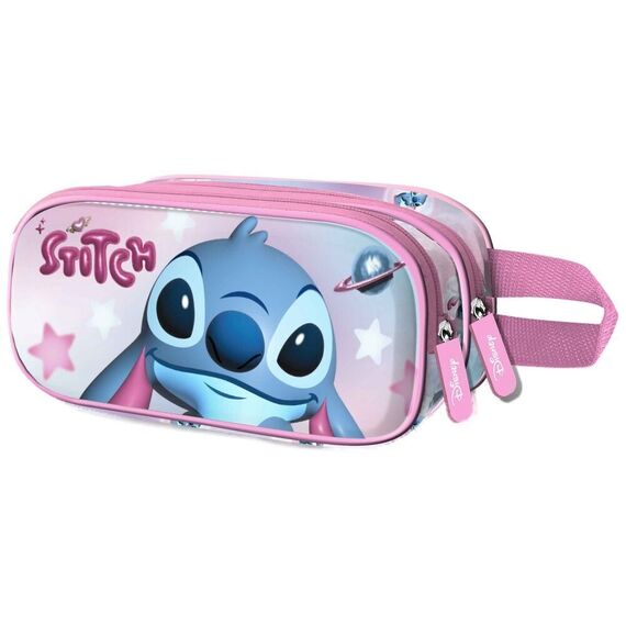 Disney Stitch Cosmi double 3D pencil case |  Techbox