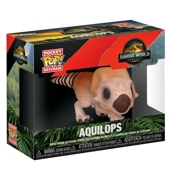 Pocket POP Keychain Jurassic World 5 Aquilops |  Techbox