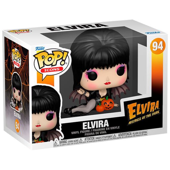 POP figure Elvira Mistress of the Dark Elvira with Pumpkins - Funko POP - Collectibles - Techbox