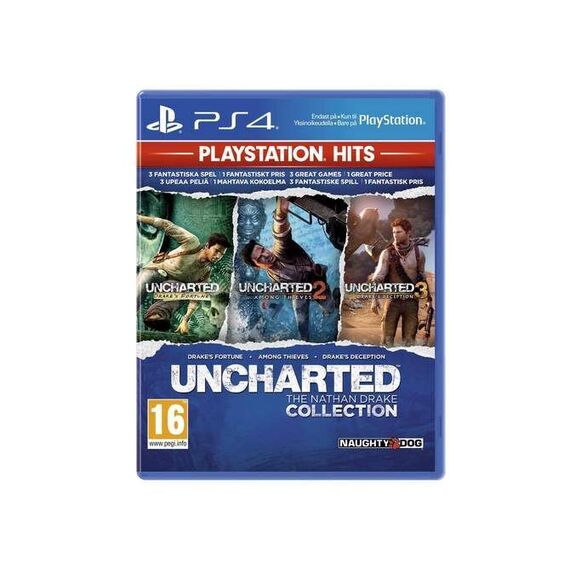 Uncharted: The Nathan Drake Collection (Playstation Hits) (Nordic) / PlayStation 4 - PS4 Games - Games - Techbox
