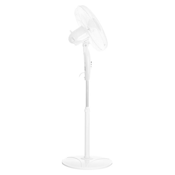 Adler AD 7323w Stand fan 40 cm White - Fan Coolers - Cooling & Heating - Techbox