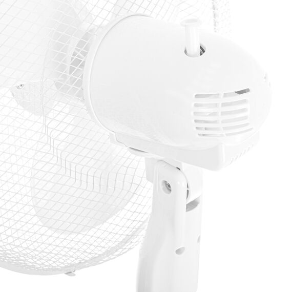 Adler AD 7323w Stand fan 40 cm White - Fan Coolers - Cooling & Heating - Techbox