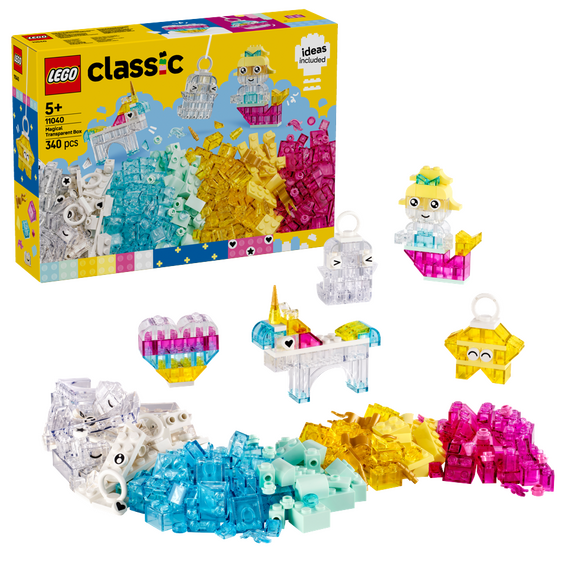 LEGO - LEGO Classic - Magical Transparent Box (11040) / Toys - Lego - Collectibles - Techbox