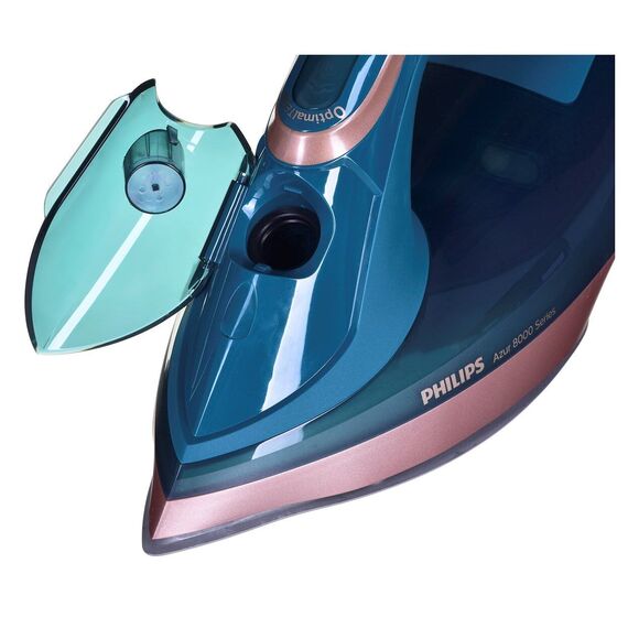 Philips 1000 series DST8030/70 iron Steam iron SteamGlide Elite soleplate 3000 W Green | Techbox