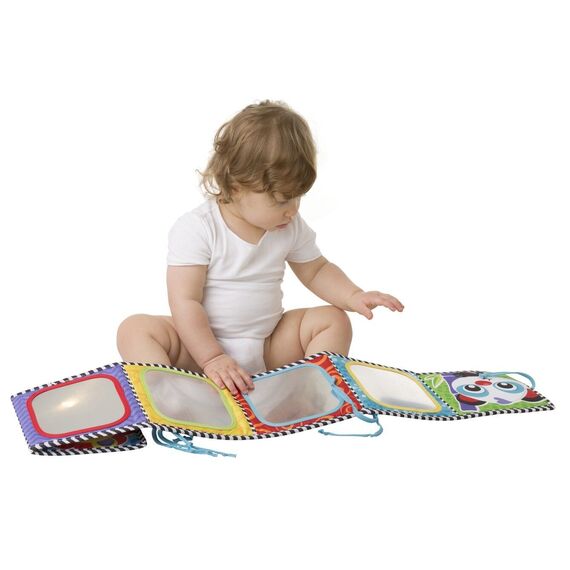 Playgro - Convertible Tummy Time Mirror and Book (10186971) / Toys