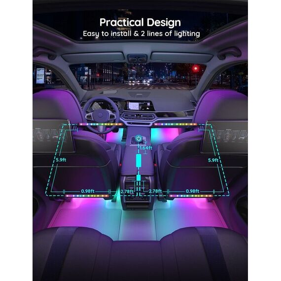 Govee - RGBIC Interior Car Lights / Electronics