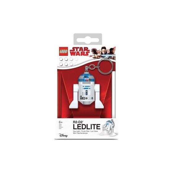 LEGO - Keychain w/LED Star Wars - R2-D2 (4005036-LGL-KE21) / Toys - Keychains - Gifts - Techbox