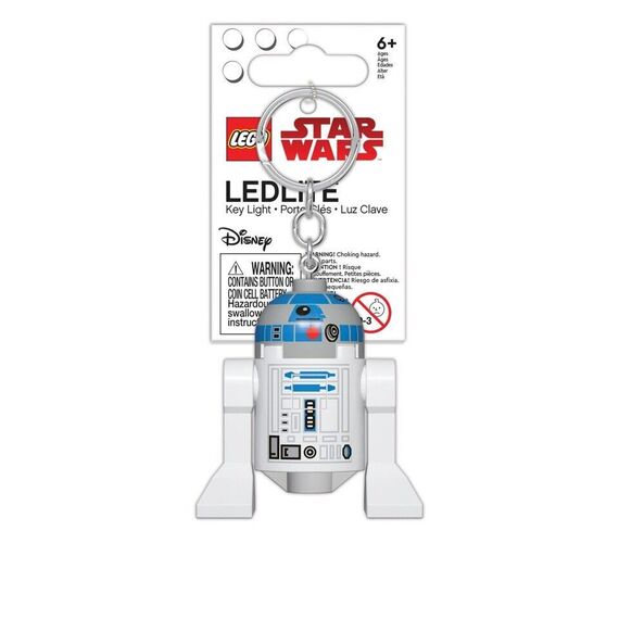 LEGO - Keychain w/LED Star Wars - R2-D2 (4005036-LGL-KE21) / Toys - Keychains - Gifts - Techbox