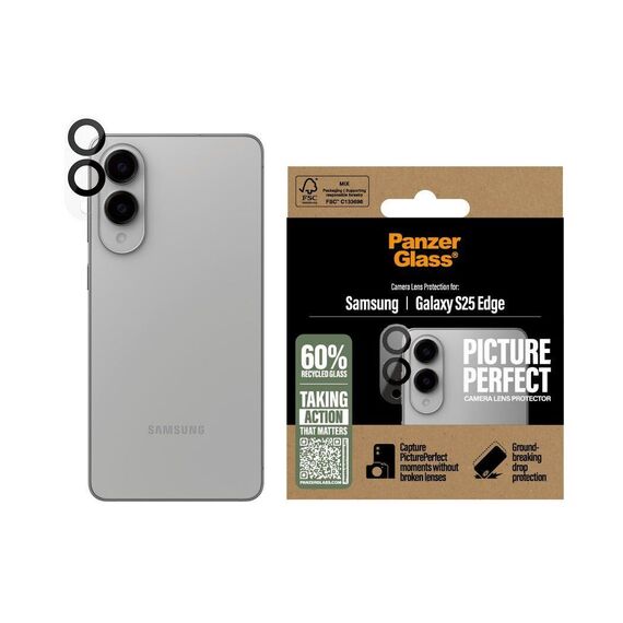 PanzerGlass - PicturePerfect Kameralinsebeskytter Samsung S25 Edge / Electronics