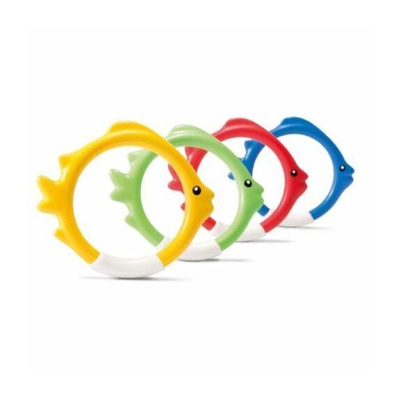 INTEX - Fish Dive Rings (55507) / Toys