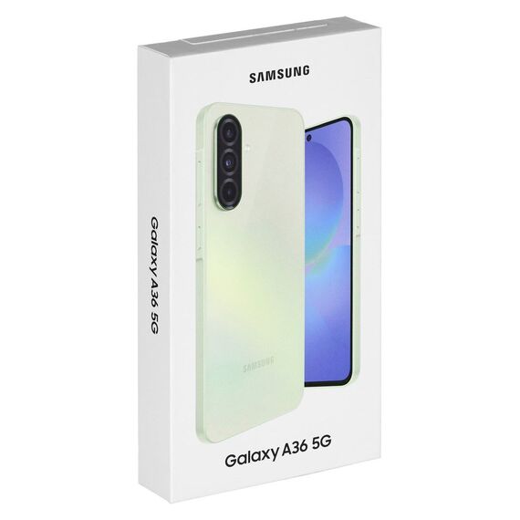 Samsung Galaxy A36 17 cm (6.7") Dual SIM Android 15 5G USB Type-C 8 GB 256 GB 5000 mAh Lime - Smartphones - Smartphones - Techbox