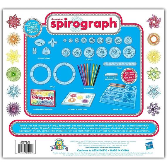Spirograph - Set with Marker (33002152) / Toys