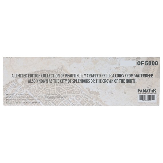 Dungeons & Dragons Waterdeep Coin Collection / Fan Shop and Merchandise |  Techbox
