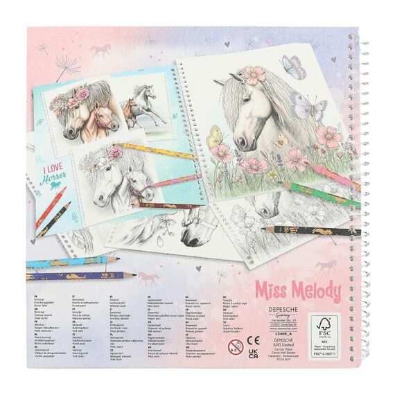 Miss Melody - Special Malebog ( 0412469 ) / Toys