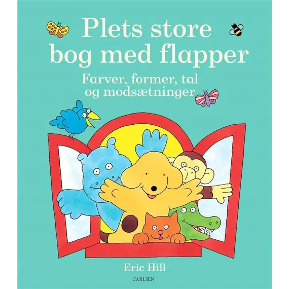 Plets store bog med flapper / Toys