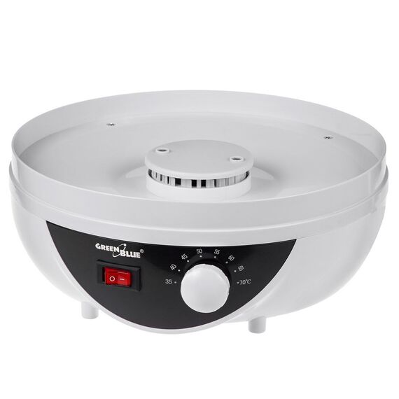 GreenBlue mushroom, vegetable and fruit dryer, 250W power, very quiet, 5 sieves, GB195 | Techbox