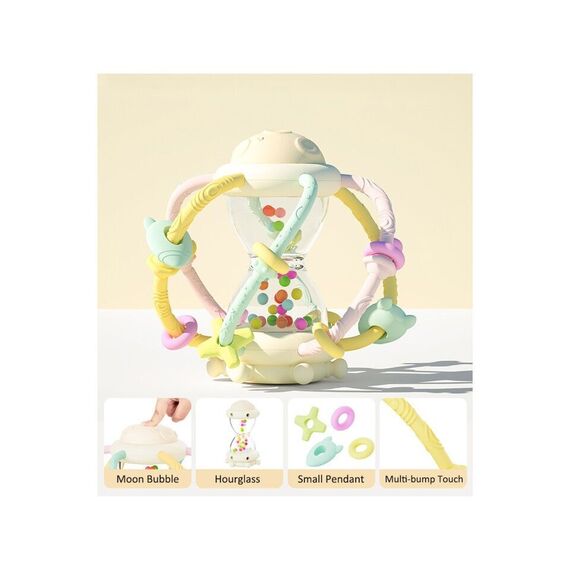 Le Toft - Activity Hourglass Toy Pastel (TT22217) / Toys