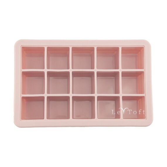Le Toft - Baby Food Freezer Cubes - Smokey Rose - 15 compartments, each up to 20 ml / Baby and Children