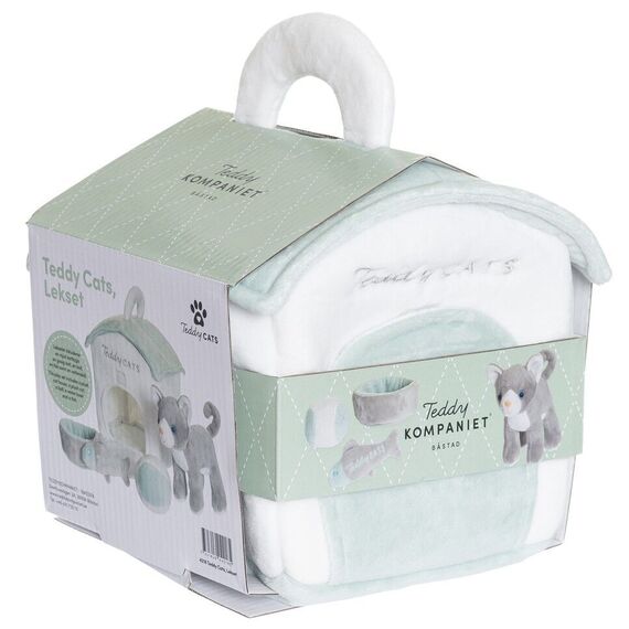 Teddykompaniet - Teddy Cats Play Set - (TK4218) / Toys