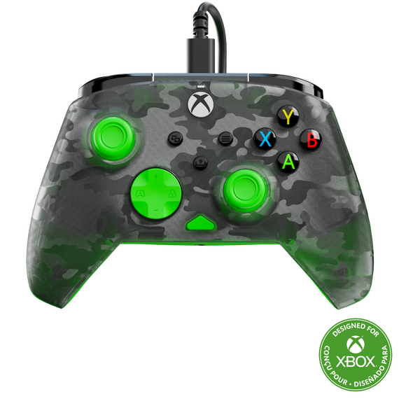 Turtle Beach® Rematch™ Core – Ghost Black Camo/Green / Xbox Series X