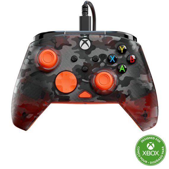 Turtle Beach® Rematch™ Core – Ghost Black Camo/Orange / Xbox Series X